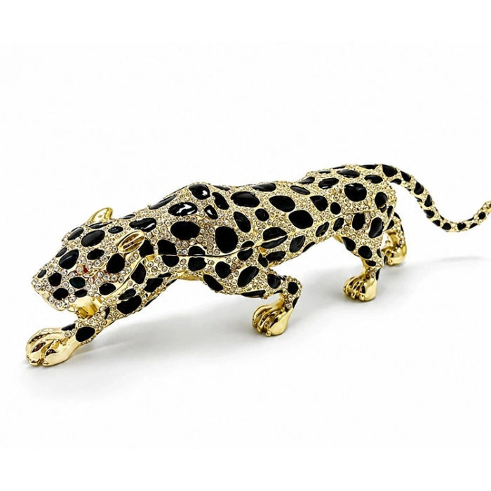 Swaroski Taşlı Leopar  Alk5713