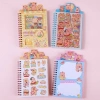 12 Adet Karakter Stickerlı Defter