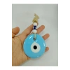 Bebek Mavisi Nazar Boncuğu El Yapımı Cam Nazarlık Duvar Dekoru 7 Cm Hediyelik Eşya