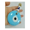 Bebek Mavisi Nazar Boncuğu El Yapımı Cam Nazarlık Duvar Dekoru 7 Cm Hediyelik Eşya