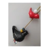 Seramik Ikili Kuş Nazarlık El Yapımı Duvar Dekoru Büyük Kuş 11*8 Cm Küçük Kuş 7*3 Cm