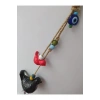 Seramik Ikili Kuş Nazarlık El Yapımı Duvar Dekoru Büyük Kuş 11*8 Cm Küçük Kuş 7*3 Cm