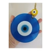 Mat Mavi Nazar Boncuğu El Yapımı Duvar Dekoru 12 cm