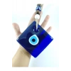 Kare Cam Nazar Boncuğu El Yapımı Duvar Dekoru 10*10 Cm Hediyelik Eşya