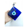 Kare Cam Nazar Boncuğu El Yapımı Duvar Dekoru 10*10 Cm Hediyelik Eşya