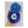 Makrome Tavus Cam Nazarlık 11 Cm Kapı Askısı Hediyelik Eşya