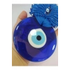 Makrome Tavus Cam Nazarlık 11 Cm Kapı Askısı Hediyelik Eşya