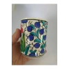 Çini Desenli Seramik Kupa El Yapımı Hediyelik Eşya