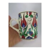 Çini Desenli Seramik Kupa El Yapımı Hediyelik Eşya