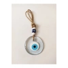 Desenli, Hasır Ipli 8x8 Cm Cam Nazar Boncuk Duvar Süsü