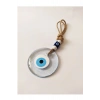Desenli, Hasır Ipli 8x8 Cm Cam Nazar Boncuk Duvar Süsü