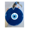 Büyük Cam Nazar Boncuğu 17 Cm El Yapımı Duvar Dekoru