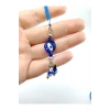 Nazar Boncuğu Araba Dikiz Ayna Süsü El Yapımı Cam Burgu Hediyelik Eşya