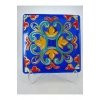 Cam Dekoratif Ürün Hediyelik Eşya 9x9 Cm