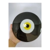 Siyah Nazar Boncuğu Masaüstü Dekoru 20 Cm El Yapımı Büyük Deliksiz Cam Hediyelik Eşya