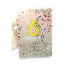 Hediyelik Defter A5 Boy Simli Ve Sulu Şeffaf Unicorn Temalı Defter Okula Başlangıç Hediyesi