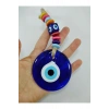 Nazar Boncuğu Duvar Dekoru 7 Cm El Yapımı Cam Özel Tasarım Renkli Hediyelik Eşya