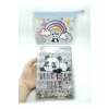 Hediyelik Kırtasiye Seti A5 Boy Simli/sulu Şeffaf Panda Temalı Defter + Şeffaf/simli Kalemlik