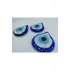 Cam Nazar Boncuklu Üçlü Magnet Seti El Yapımı Hediyelik Eşya 6x7 Cm
