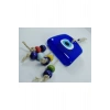 Kare Nazar Boncuğu 6*6 Cm Makrome Duvar Dekoru