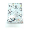 Hediyelik Defter A5 Boy Simli Ve Sulu Şeffaf Panda Temalı Defter Okula Başlangıç Hediyesi