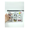 Hediyelik Kırtasiye Seti A5 Boy Simli/sulu Şeffaf Panda Temalı Defter + Şeffaf/simli Kalemlik