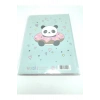 Hediyelik Defter A5 Boy Simli Ve Sulu Şeffaf Hello Panda Temalı Defter Okula Başlangıç Hediyesi