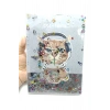 Hediyelik Defter A5 Boy Simli Ve Sulu Şeffaf Kedi Temalı Defter Okula Başlangıç Hediyesi