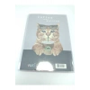 Hediyelik Defter A5 Boy Simli Ve Sulu Şeffaf Kedi Temalı Defter Okula Başlangıç Hediyesi