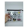 Hediyelik Kırtasiye Seti A5 Boy Simli/sulu Şeffaf Panda Temalı Defter + Şeffaf/simli Kalemlik