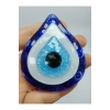 Cam Nazar Boncuklu Su Damlası Magnet El Yapımı Hediyelik Eşya 6x7 Cm