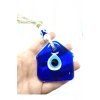 Yeni Ev Hediyesi Nazar Boncuğu Seti Duvar Dekoru + Anahtarlık El Yapımı Cam Hediyelik Aksesuar