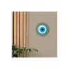 Minimalist Vizon Nazar Boncuğu El Yapımı Ahşap Büyük Nazarlık 15 Cm Hediyelik Eşya