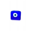 Kare Cam Nazar Boncuğu Üç Boyutlu El Yapımı Masaüstü Dekoru 8x8x4 Cm