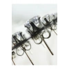 316L Cerrahi Çelik Zirkon Tektaş Unisex Küpe 6mm