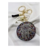 Renkli Hamse Fatma Ana Eli Nazar Boncuğu Anahtarlık / Araba Dikiz Ayna Süsü Lüks Hediyelik Aksesuar
