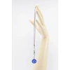 Beyaz Nazarlı El Yapımı Cam Nazar Boncuklu Araba Dikiz Ayna Süsü, Yeni Araba Hediyesi