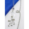Zirkon Taşlı Nazarlı Şeffaf Boncuklu Salkım Dikiz Ayna Süsü, Yeni Araba Hediyesi