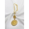 Yaşam Çiçeği Çelik Ön Allah Ayetel Kürsi Arka Felak Nas Ihlas Araba Dikiz Ayna Süsü Gold