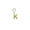 Taşlı Harf Anahtarlık Gold K