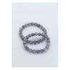 Gri Jasper Doğal Taş Bileklik - 8 mm