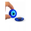 Küçük Boy Cam Nazar Boncuğu Magnet Metal Dolap Süsü