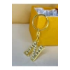 KİŞİYE ÖZEL TAŞLI N HARFLİ ANAHTARLIK GOLD RENK