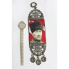 Nikel Kaplamalı M. Kemal Atatürk Salkım Duvar Süsü Hediyelik Dekor