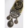 Allah Lafzı Nikel Kaplamalı Salkım Duvar Süsü Hediyelik Dekor, Duvar Süsü