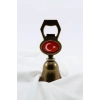 Bayraklı Çan Zili, Hediyelik Türk Bayraklı Zil, Okul Düğün Parti Resepsion Otel Zili