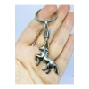 Metal At Çift Taraflı Anahtarlık, Hediyelik Çanta Süsü