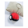 3D Kırmızı Beyaz Pokemon Anahtarlık, Hediyelik Çanta Süsü