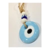 Bebe Mavisi El Yapımı Cam Nazar Boncuğu 5cm Duvar Süsü