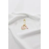 1 Adet Pembe Kalp Boncuk Çengelli İğne, Nişan, Düğün, Mevlit ve Hediye Paketi Aksesuarı